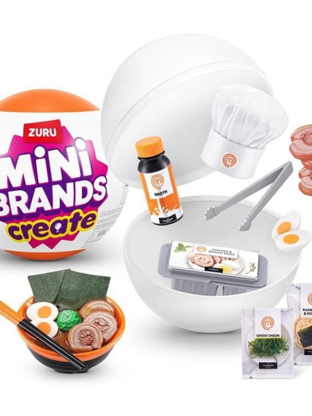 Mini Brands Create MasterChef Series 1 Capsule Toy by ZURU- Real Miniature *NIB*